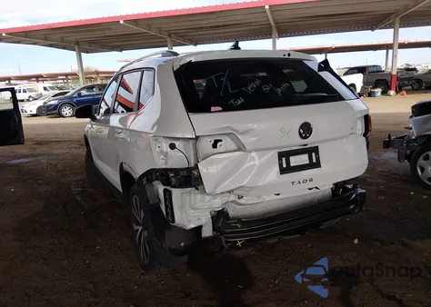 2022 Volkswagen Taos 1.5T Se z USA, uszkodzony, nr VIN 3VVLX7B21NM095545